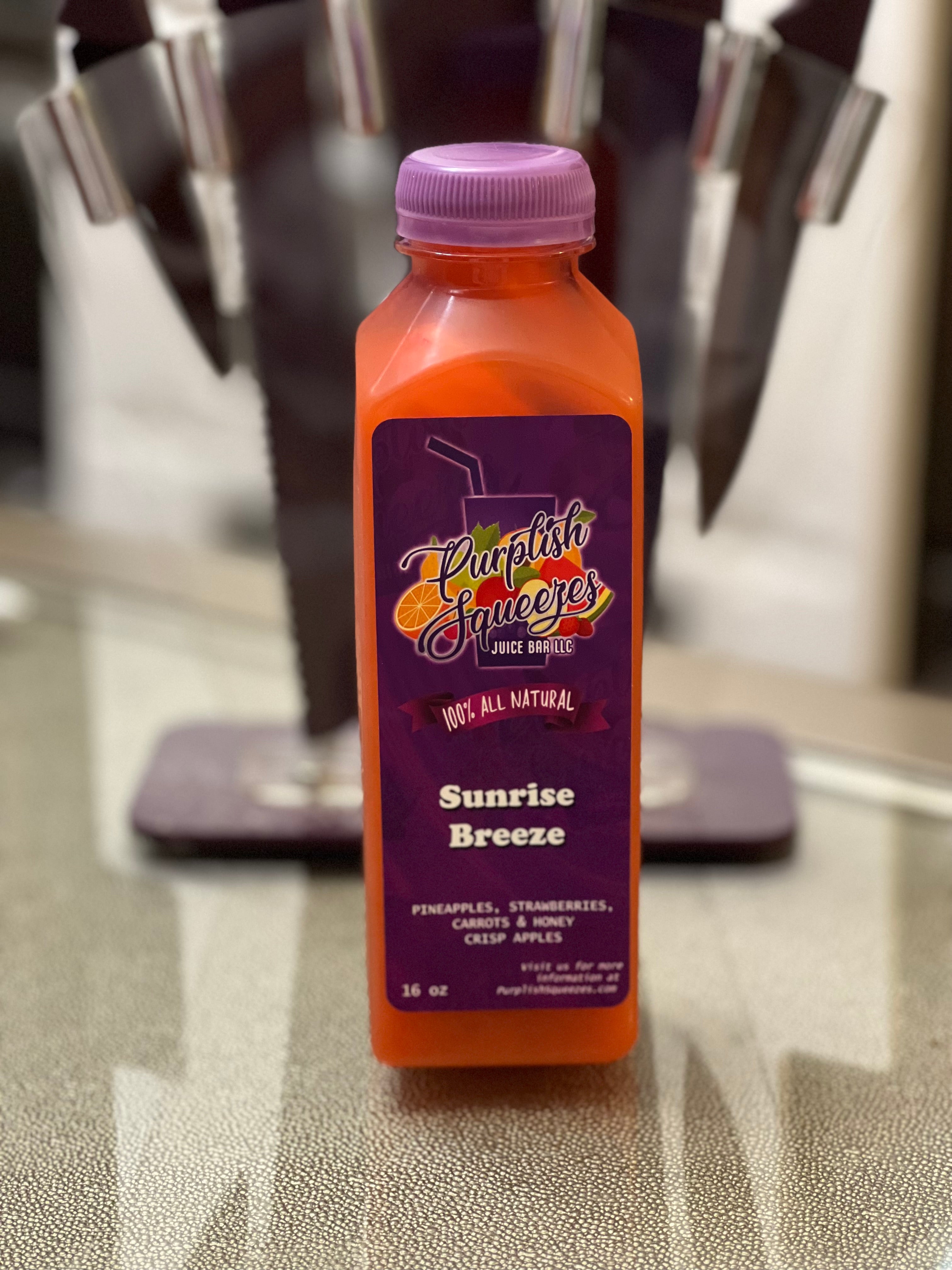 Sunrise Breeze – Purplish Squeezes Juice Bar